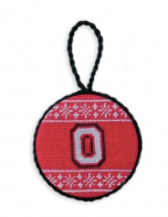 Collegiate Needlepoint Ornament