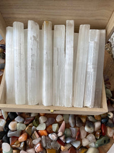 Raw Selenite - Selenite Crystal Wands