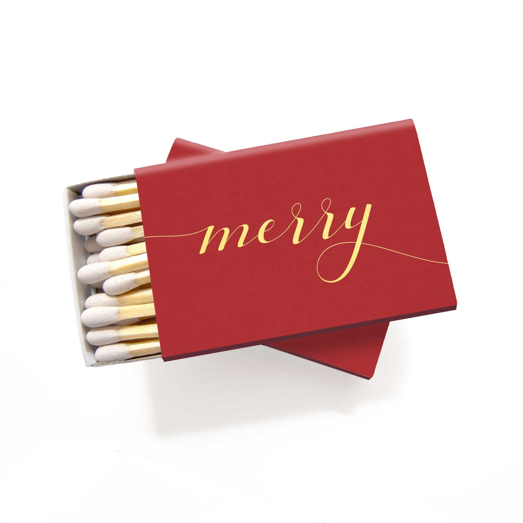 Merry Matches in Red and Gold