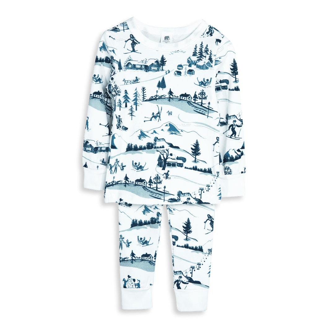 Ski ToileKids Long John Pajama Set