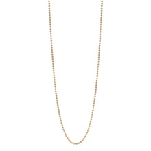 Load image into Gallery viewer, Beaded Chain Gold Vermeil 14k