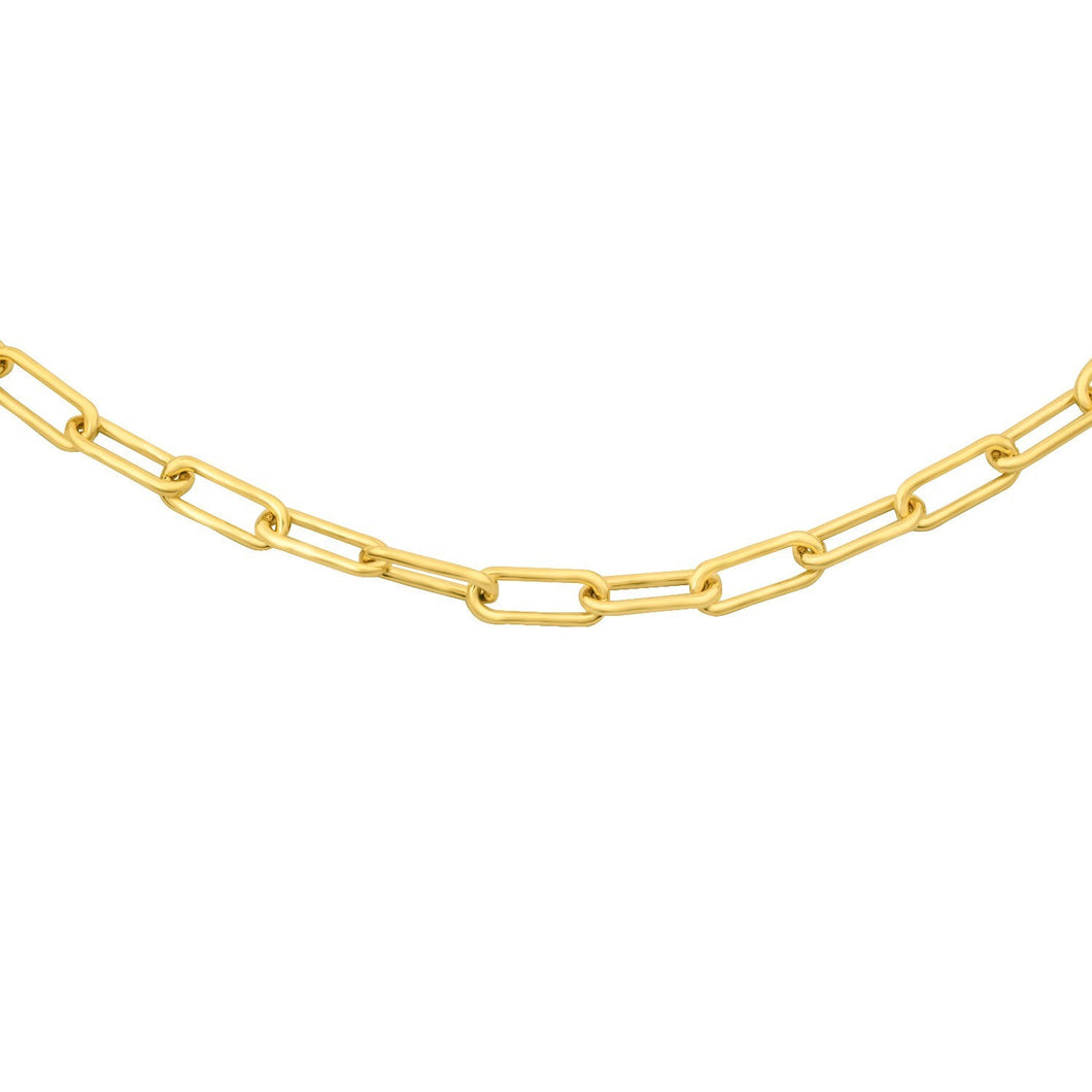 Gold Oval Chain 3.5mm 18