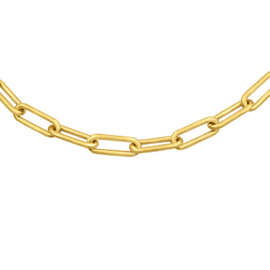 Gold Oval Chain 5.2mm 18