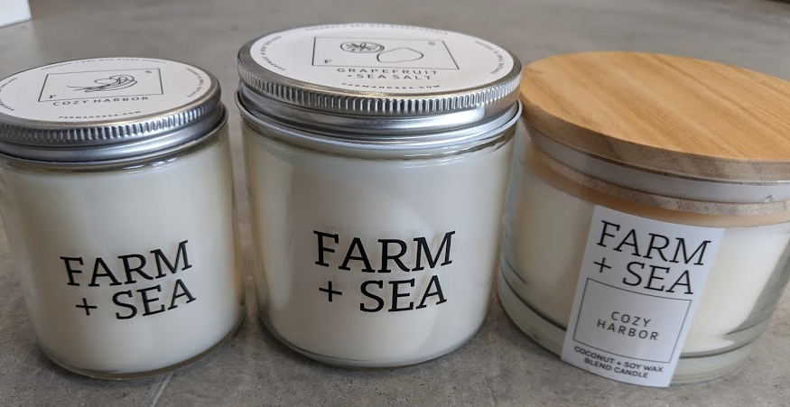 Farm + Sea candle