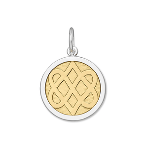 Celtic Knot Gold Center Small