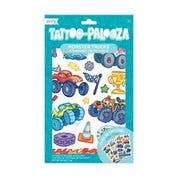 Tattoo-Palooza Temporary Tattoos - Monster Truck - 3 Sheets