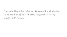 Load image into Gallery viewer, Heart bracelet