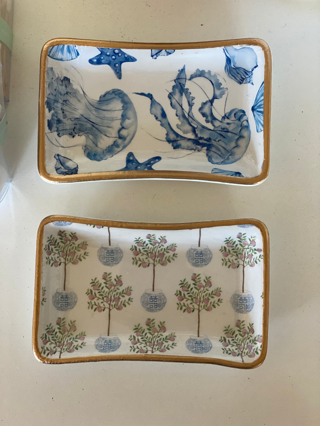 Ceramic Soap/Jewelry tray- Small