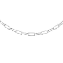 Load image into Gallery viewer, Oval Silver Chain 5.2mm 24&quot;