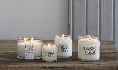 Farm + Sea candle